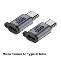 Micro to Type C x2