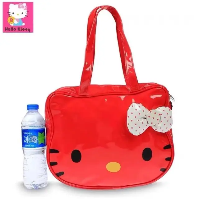 Hello Kitty Bag New Vintage Brown Women's Bag Cartoon Printed Luxury  Handbag Pillow Bags Korean Versatile Fashion Y2k 2023 - Temu Australia