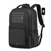 Crossten Large Capacity 15.6 inch Laptop Backpack Durable Daily School Bag Multifunctional USB Charging Port Water Resistant 1