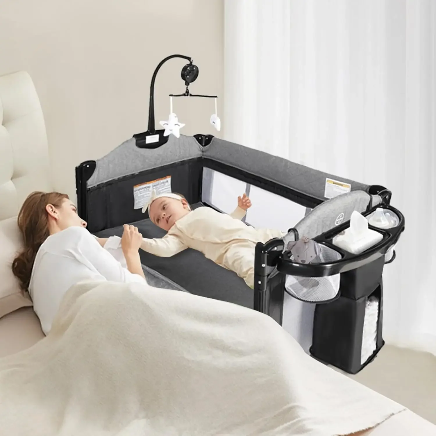 4-in-1 Portable Nursery Center 2
