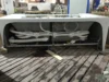 Minimalist Freestanding Clear Glass Whirlpool Bathtub Bathroom 2 Person Water Jet Rectangular Bathtub 4