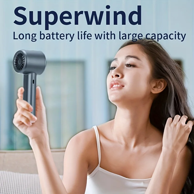 Portable USB Rechargeable Handheld Small Fan