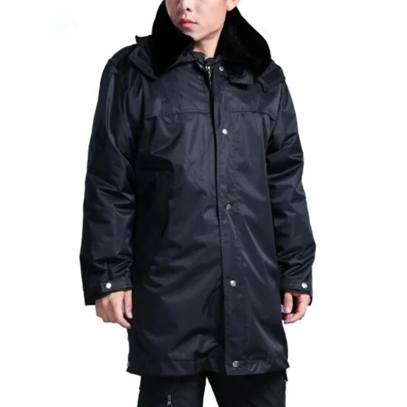 Mens Warm Waterproof Jacket With Detachable Cotton Liner Winter Outdoor Hiking Hunting Climbing Thermal Windproof Mi