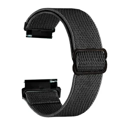 Versatile Elastic Nylon Watch Strap - Premium Wristband Bracelet for 20mm Width (C)