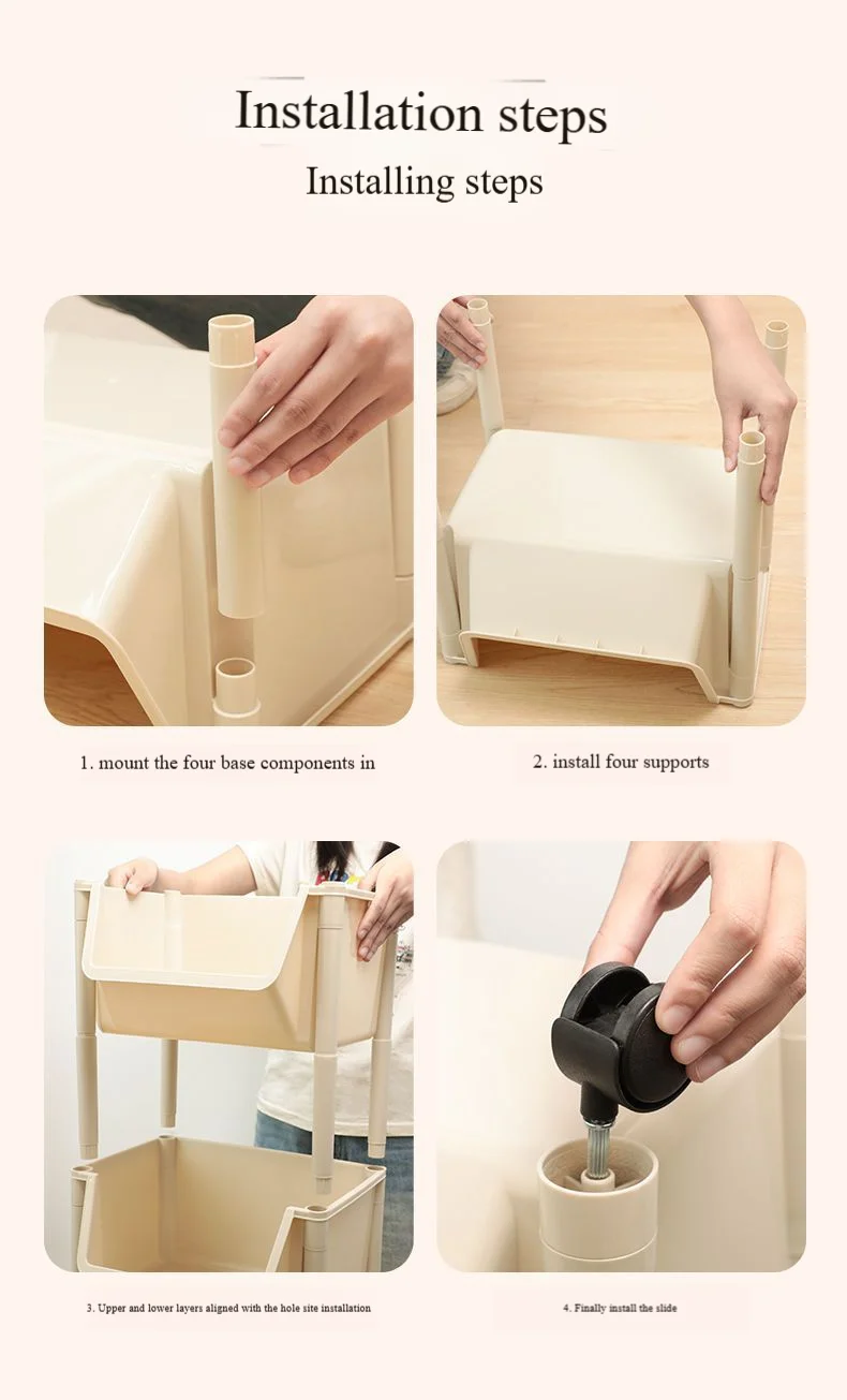 Bookshelf Organizer Living Room Storage