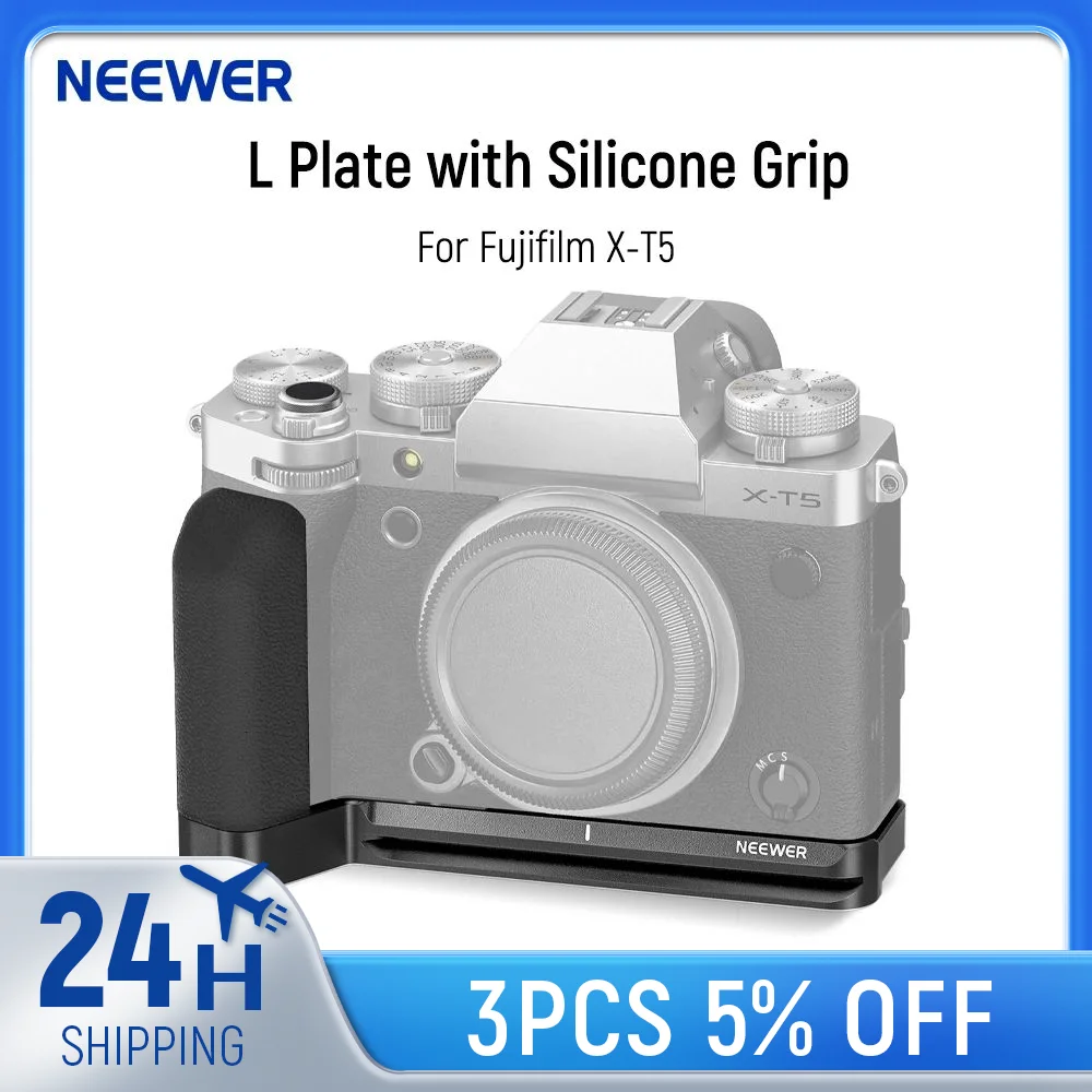 

NEEWER X-T5 L Shape Grip для FUJIFILM X-T5 Camera Arca Plate с боковым захватом