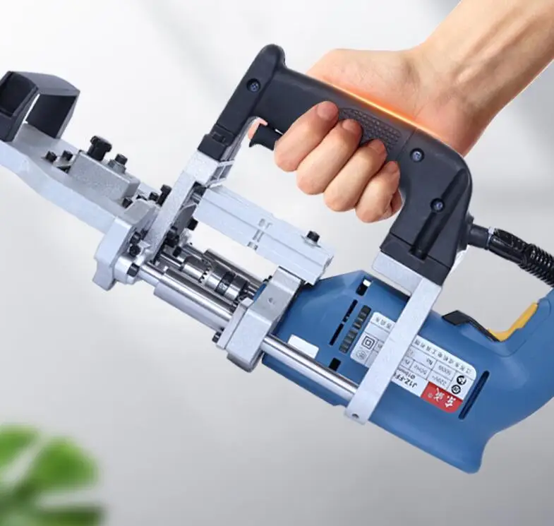 3 in 1 Portable Panel Furniture Pneumatic Side Hole Drill Punch Machine |