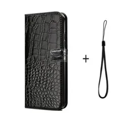Universal PU Leather Phone Case with Card Slot - Blackview Series for Blackview A60 Plus (KZ Black)