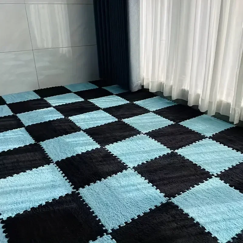 Baby Play Mat Play Mat Foam Play Mat Activity Play Mat 4-20PCS Baby Anti-Slip Plush Mat BPA Free EVA Soft Foam Floor Mats Children Activity Mats Furniture Decoration Reusable Washable