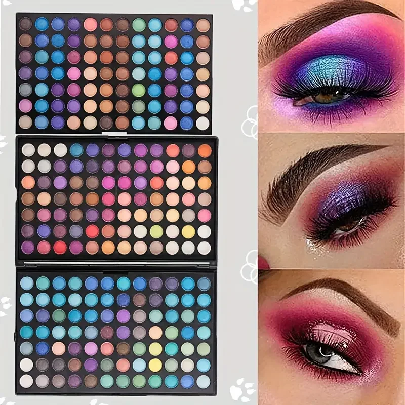 252 Colors EyeShadow Palette Makeup Matte,Shimmer and Metallic Shades Ideal for  All-in-One Eyeshadow Set for versatile Looks 3