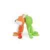 Cute Animal Rope Dog Toy Cute Plush Puppy Chew Pet Squeak Knot Toy Cartoon Rabbit Monkey 3
