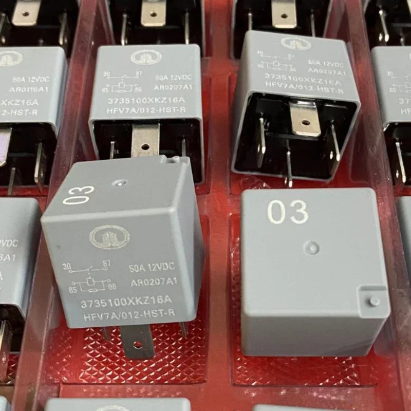

(Абсолютно новое) 1 шт./лот 100% оригинальное подлинное реле: 3735100XKZ16A HFV7A 012-HST-R 4-контактное автомобильное реле