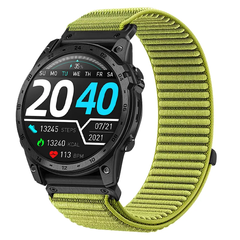 Quick-Release Breathable Nylon Watch Strap in Multiple Sizes