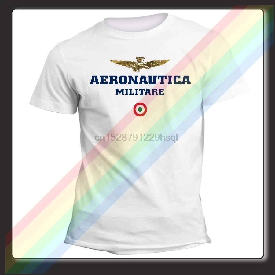 

Flight Men's Aviation Summer Casual Cotton T-Shirt Uomo Aereo Eagle Logo Frecce Replica Italian Gift Short Sleeve