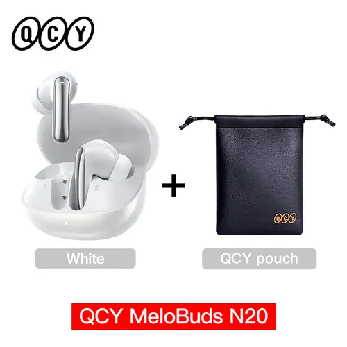 QCY Melobuds N20 HT20 Adaptive Hybrid Noise Cancelling -50dB Wireless  Bluetooth 6.0 Earbud 13mm Drivers 6 Mics HD Call Earphone - Image 15