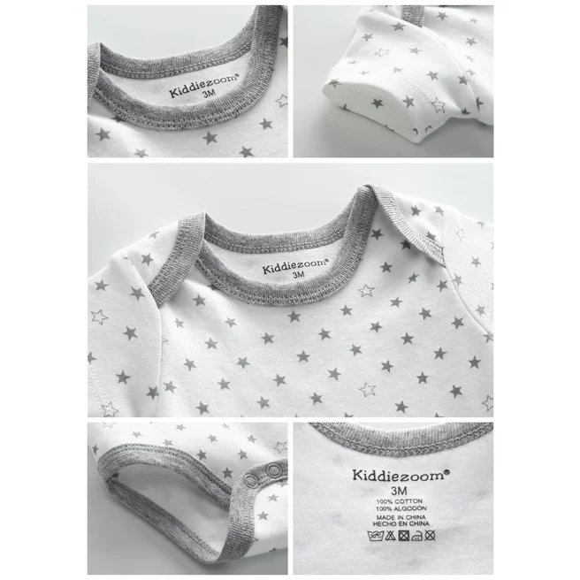 24PCS Unisex Baby Cotton Clothes Set 4