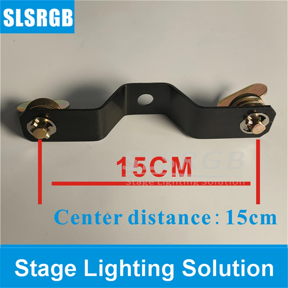 SLS 2pcs Moving Head Light Fast Lock Omega Hang Clamp Bracket Beam Sharpy Clip Quick Stage Light Hook Connector LED Par Party