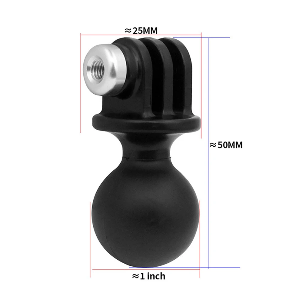 Universal Ball Head Adapter with Butterfly Clip for Camera and Lighting Accessories