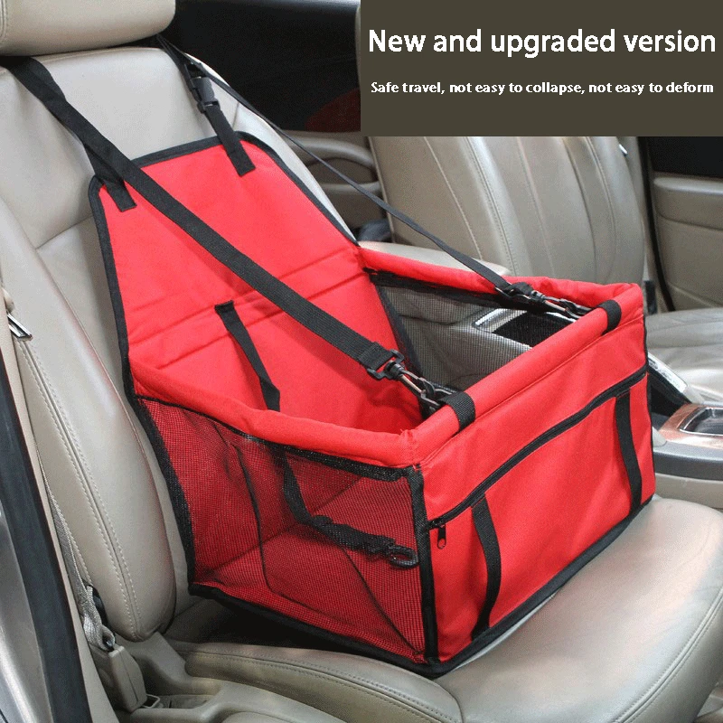 Anti-dirty Waterproof Adjustable Backrest Pet Safety Seat Car Dog Pad Bag Box Kennel Travel Carrier Accessories Stuff |