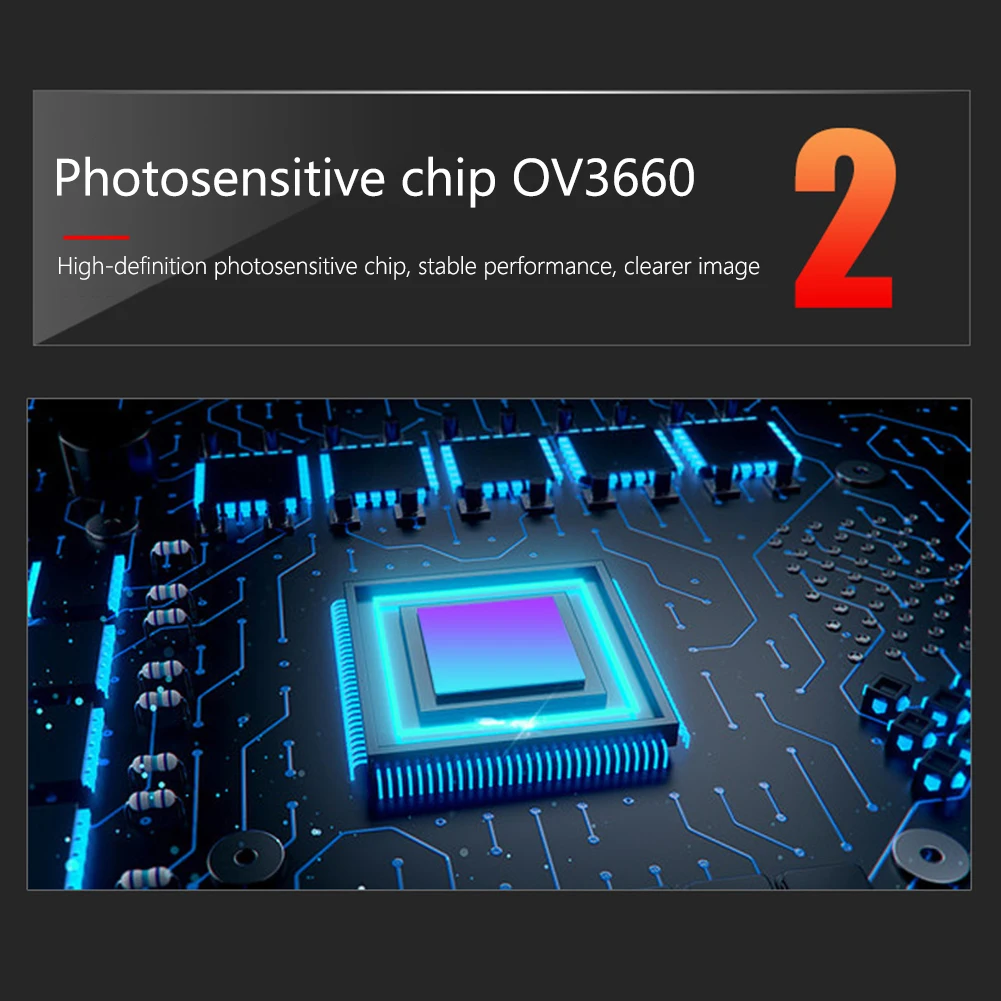 USB Drive-free Camera Module Replacement OV3660 Camera 110 /2.1mm Wide Angle Moule for Computer Parts