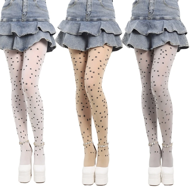 Women Velvet Seamless Invisible Pantyhose Tights Transparent main image 1