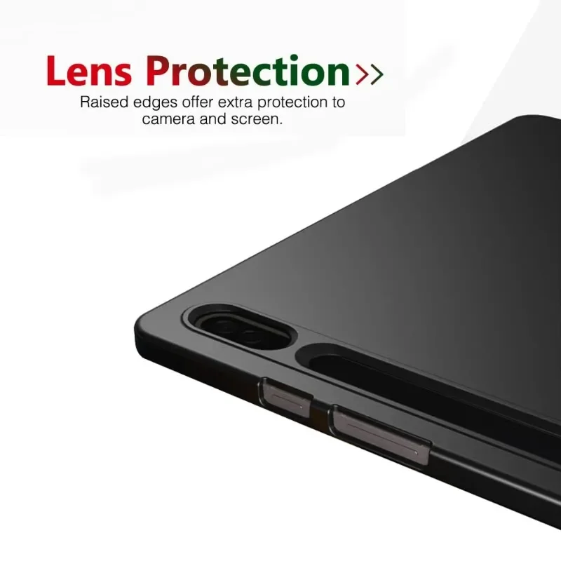 Sleek 11-Inch Flip Stand Magnetic Tablet Case with Soft TPU Back