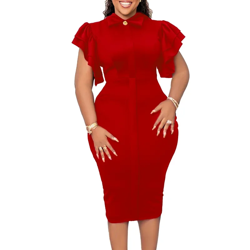 Рисунок 5 - Элегантные африканские платья из полиэстера для женщин