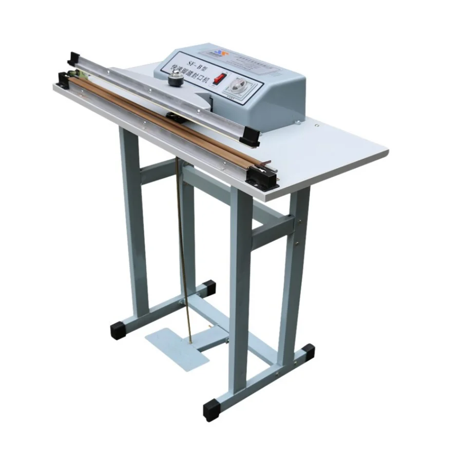 Bolsas de Plástico Pedal Aquecimento Selador Alumínio e Máquina de Selagem de Embalagem de Papel de Filtro Ferramentas de Equipamento de Embalagem Packer 500 mm