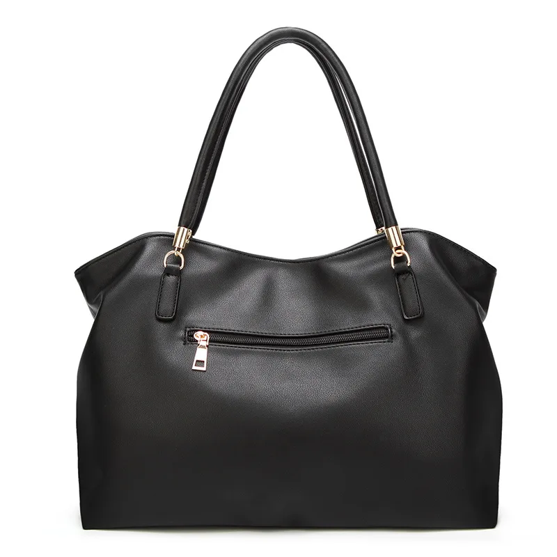 Fashionable Elegant Handheld Large Bag New Style Versatile Women's Bag Simple Big Capacity Mommy Bag Trendy Crossbody Bag