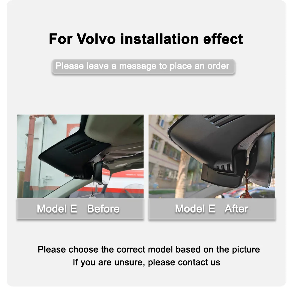 Dash Cam Car DVR car dash cam Plug and Play HD 4K 2K 1K Wifi For Volvo XC90 2015-DashCam Video Recorder Devices Accessories