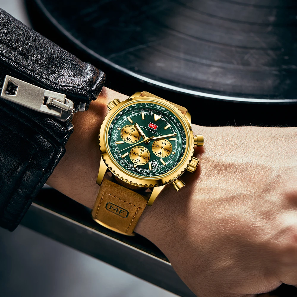 MINI FOCUS Quartz Watch for Men Waterproof_voghion.com