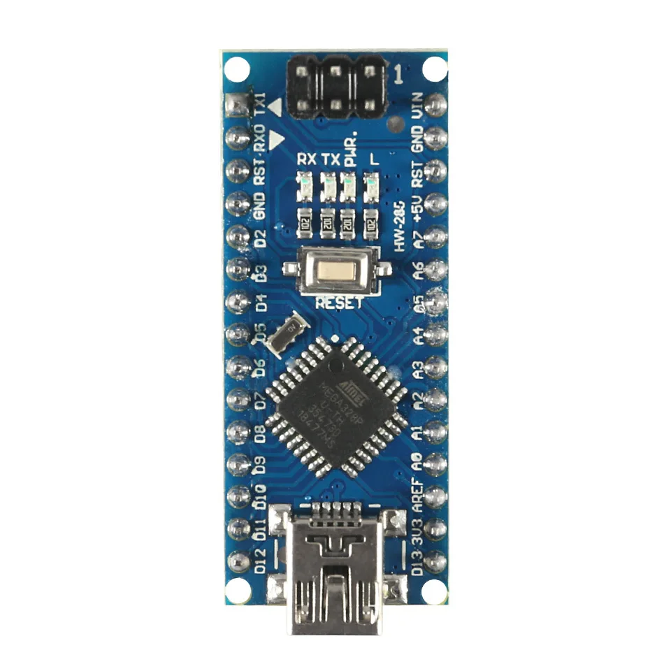 Фото Лидер продаж, обучающая плата Arduinos Nano V3.0 Atmega328P CH340 №1