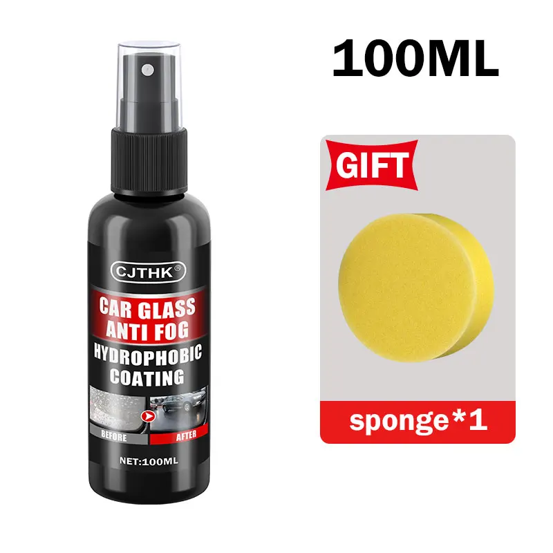 Car Glass Anti-rain Water Spray Repellent Nano Coating Hydrophobic Waterproof thumbnail 2