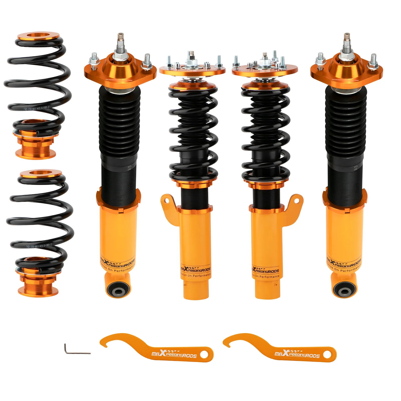 

24-стороннее регулируемое Coilover Strut для BMW E46 3 серии 320i 323i 325i 330i 1999-2006 комплект для понижения амортизатора подвески