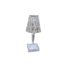 

Bedroom Crystal Night Lamp Simple Table Lamps For Living Room Bedside Decoration Ins Photo Atmosphere Decorative Luminaires Desk