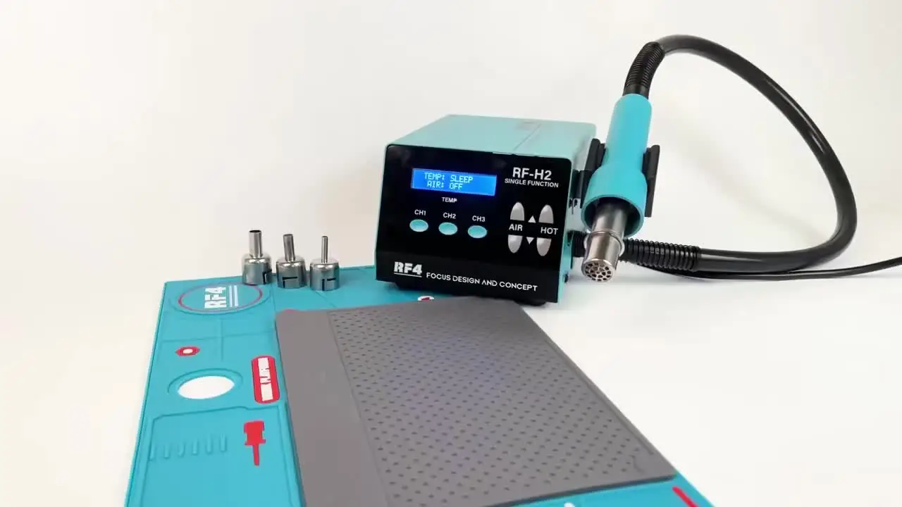 RF4 RF-H2 1000W Fast Desoldering Hot Air Gun Soldering Station 