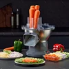 110V/220V Electric Vegetable Cutting Machine Automatic Potato Shredder Multifunctional Carrot Vegetable Shredding Machine 2
