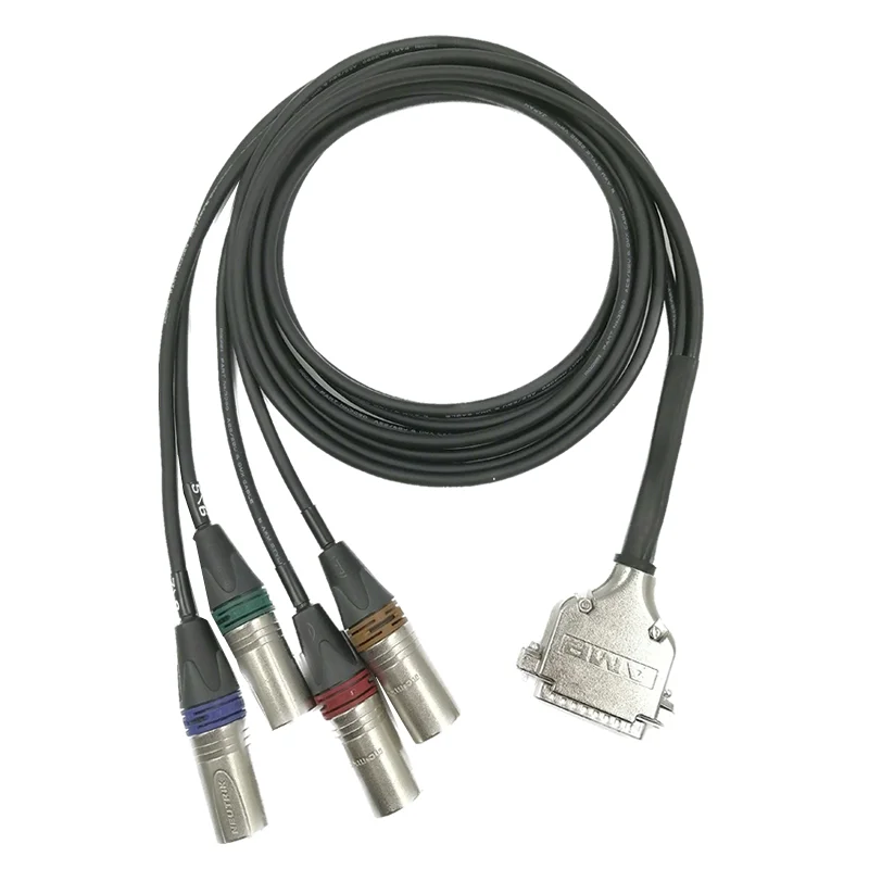 

Mogami Db25 To Four Xlr Datasat Digital Aes/Ebu Professional Decoder Audio Connection Cable Rs20i Connection Cable Mogami Aes Di