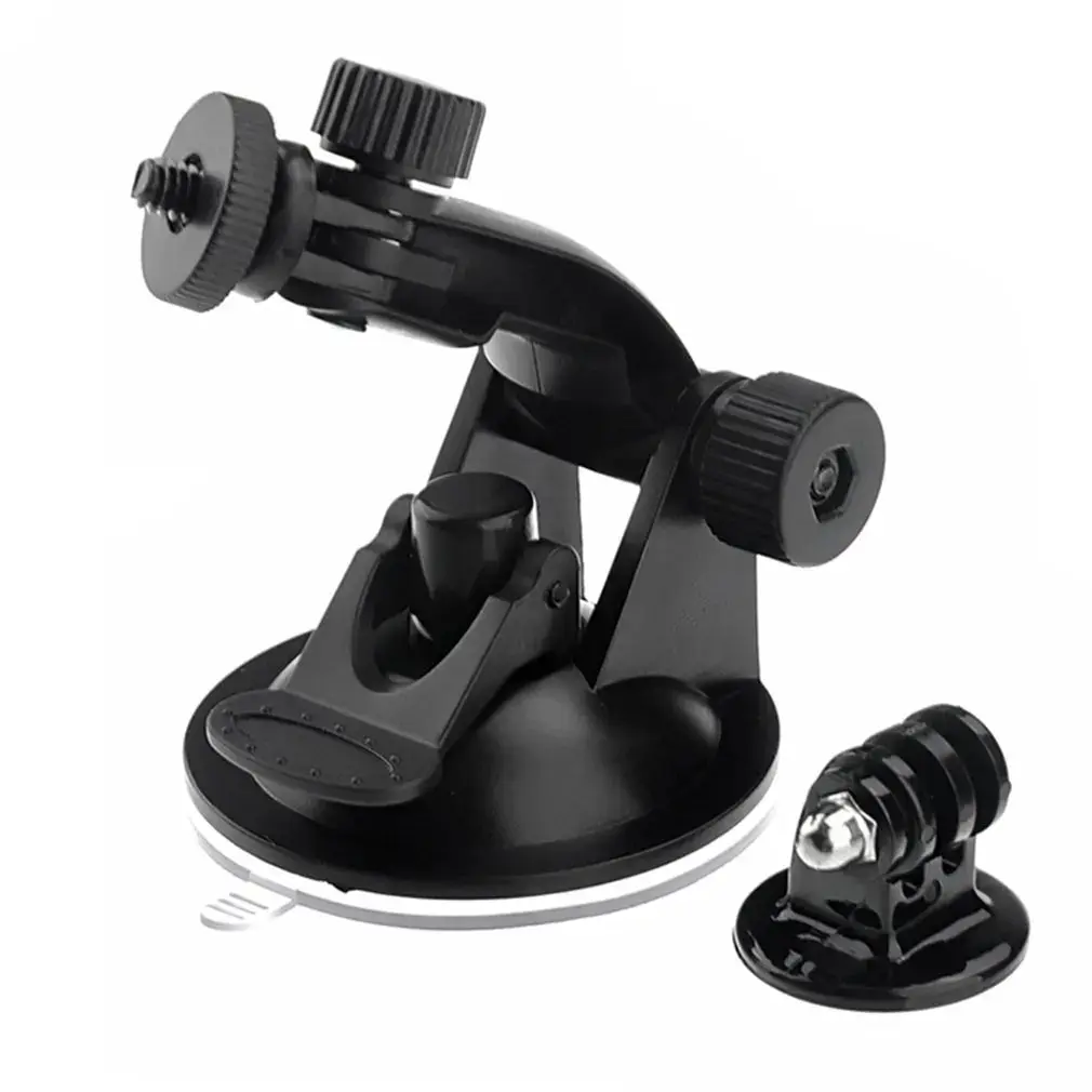 Supporto Per Ventosa Per Auto + Supporto Adattatore Per Treppiede Da 1/4 "Per Gopro Xiaomi Yi 4K Sjcam Sj5000 Sj4000 Sj9000 F68 Accessori