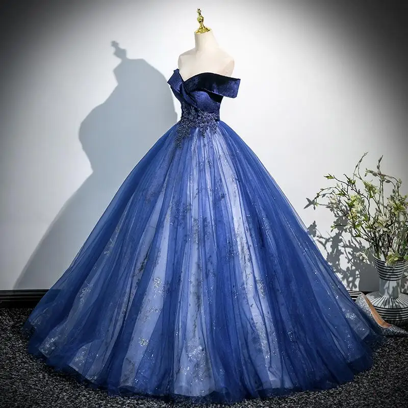 Off The Shoulder 15 Quinceanera Dresses Shinny Party Dress Prom Ball Gown Size And Color 15 Year Old Dress