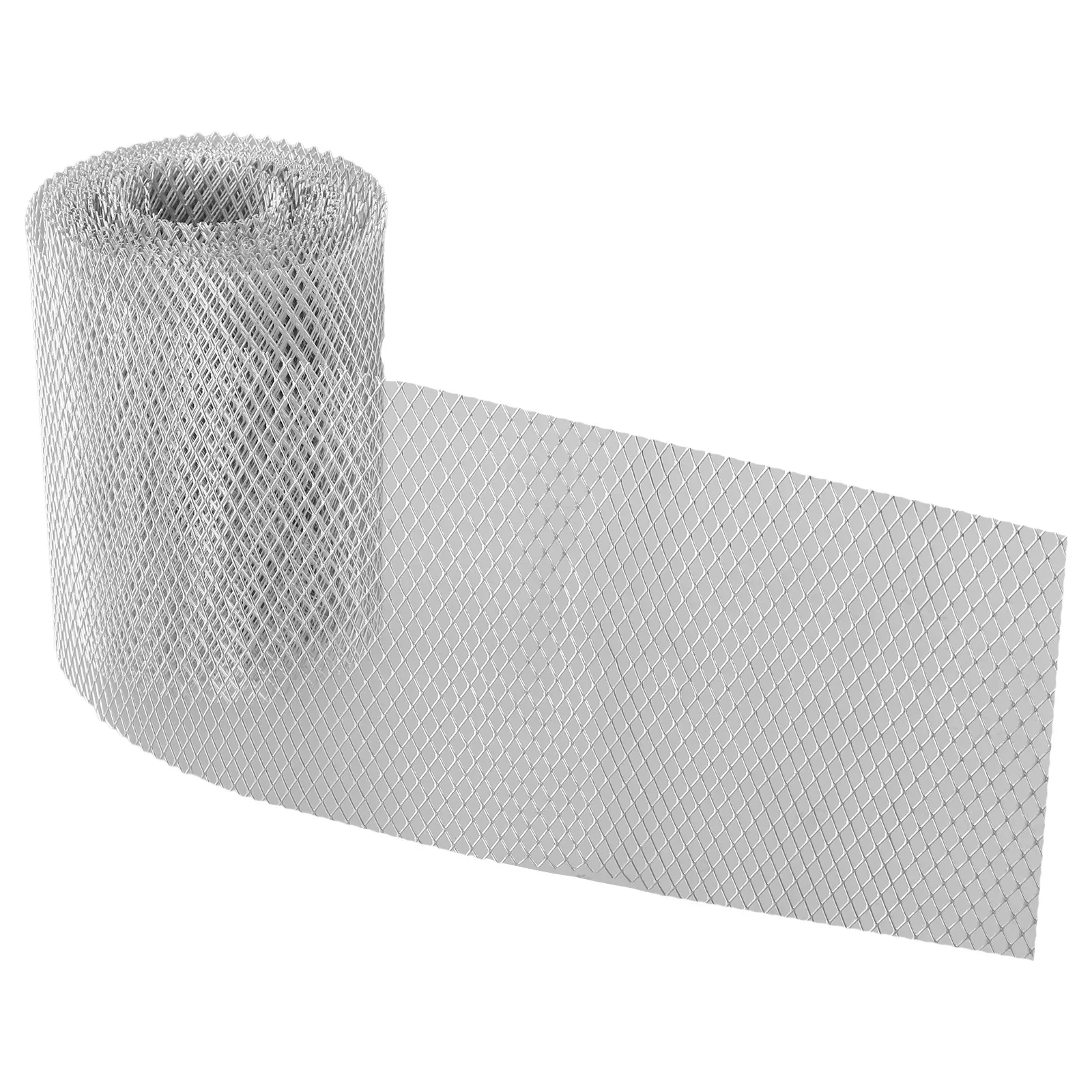 6.1m Gutter Covers Leaf Filter Gutter Guards Anti Clogging Mesh Cover Easy Install Aluminum Guard Home Cleaning Tool