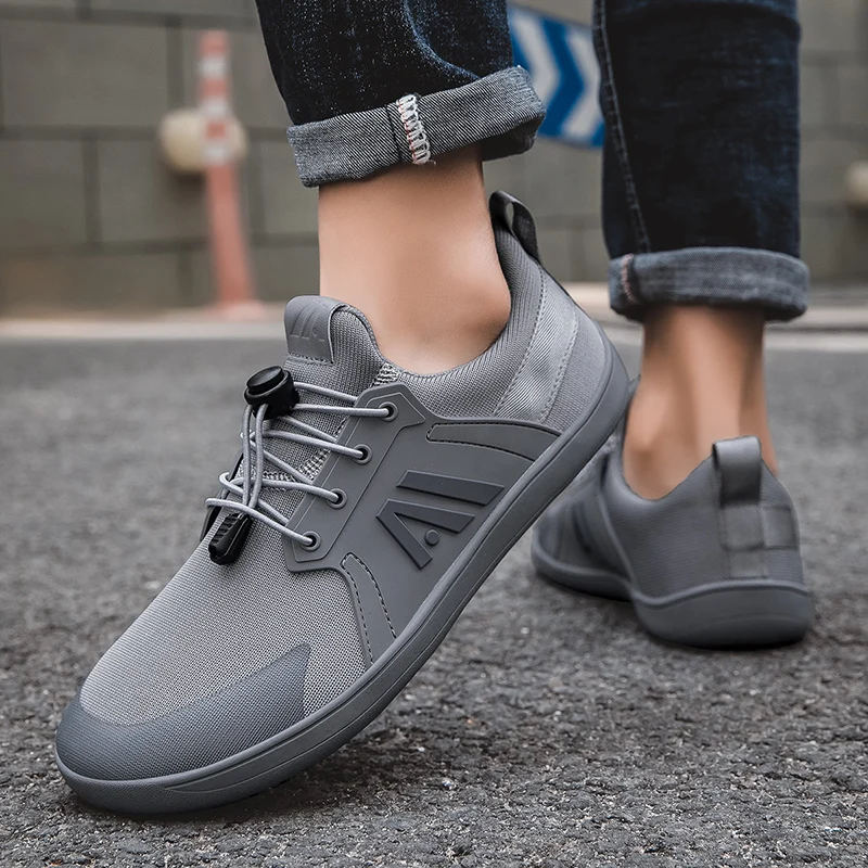 Flat base men's and women's wide toe box men's minimalist barefoot shoes with a scattered sole cross suitable for women's shoes 6