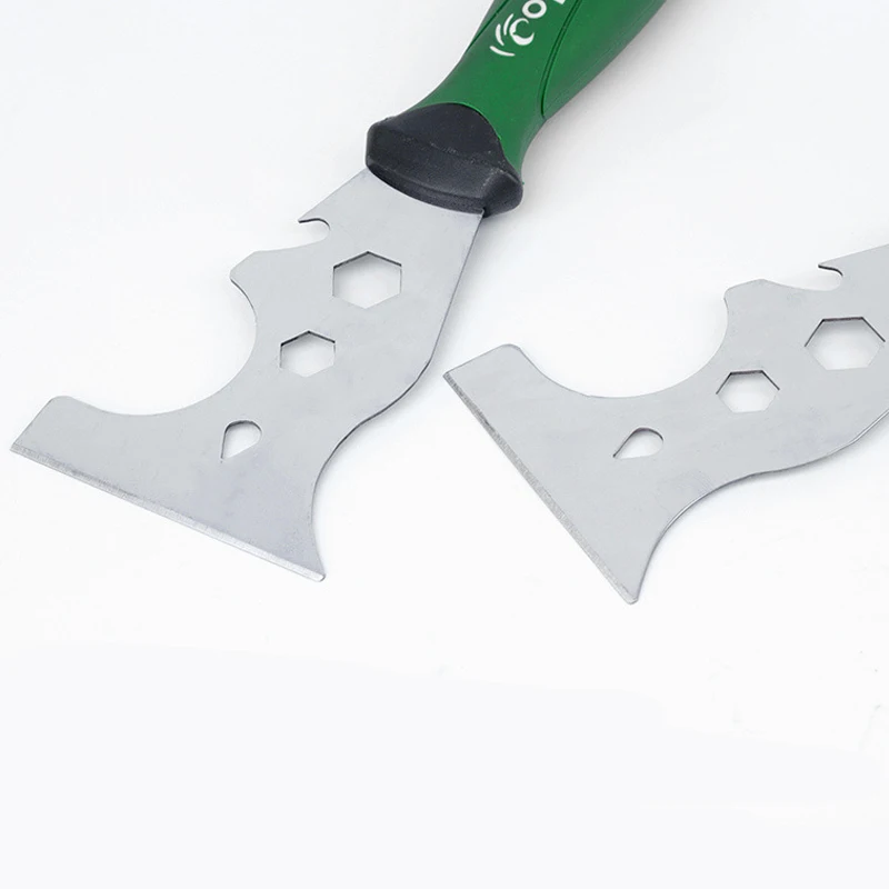 14-in-1 multifunctional putty knife stainless steel paint scraper for cleaning wallpaper can opener DIY construction tool