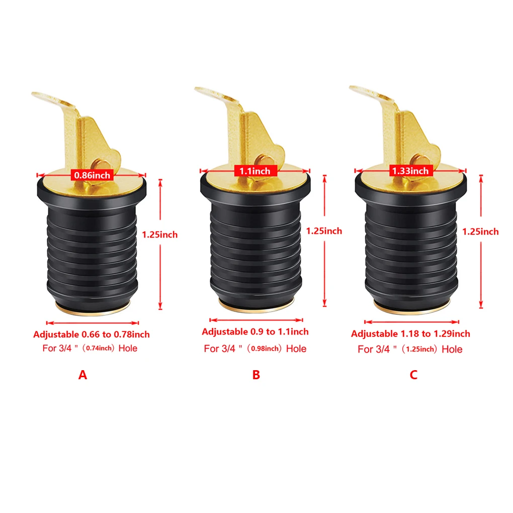 

Cam Snap-handle Drain Stopper Sealed Draining Stoppers Accessories
