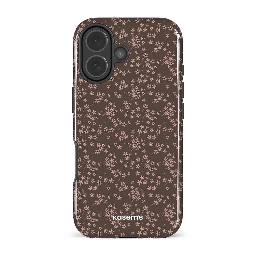 Luxury Korean Floral Double-Layer Phone Case