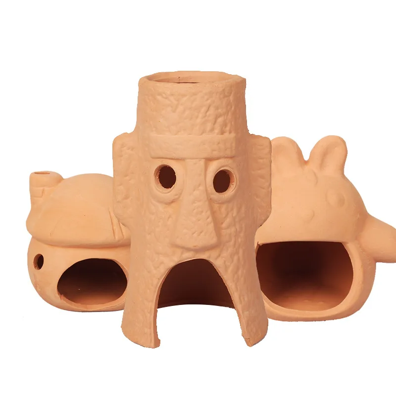 Ceramics Aquarium Decoration Shrimp Fish Hatch Hiding Shelter Pineapple House Fish Spawn Clay Pots Aquarium Accessories fish tank ornaments fish tank decorations aquarium ornaments