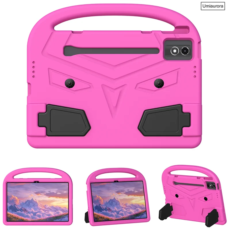 Kids Shockproof EVA Handle Stand Tablet Case