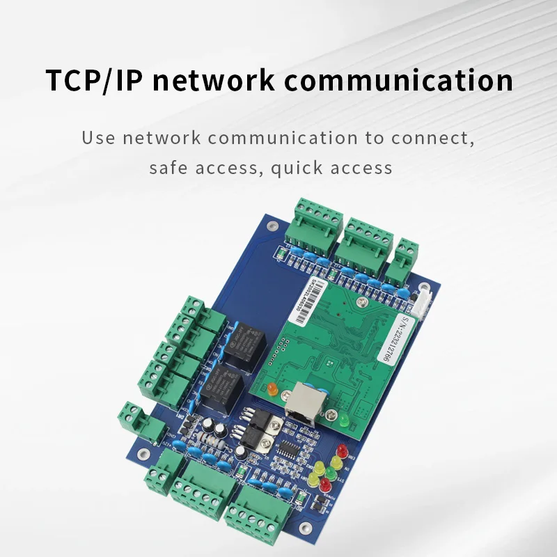 Wiegand Network Access Controller SDK System Panel TCP/IP Time Attendance Software 4 Door Access Control Panel - 3