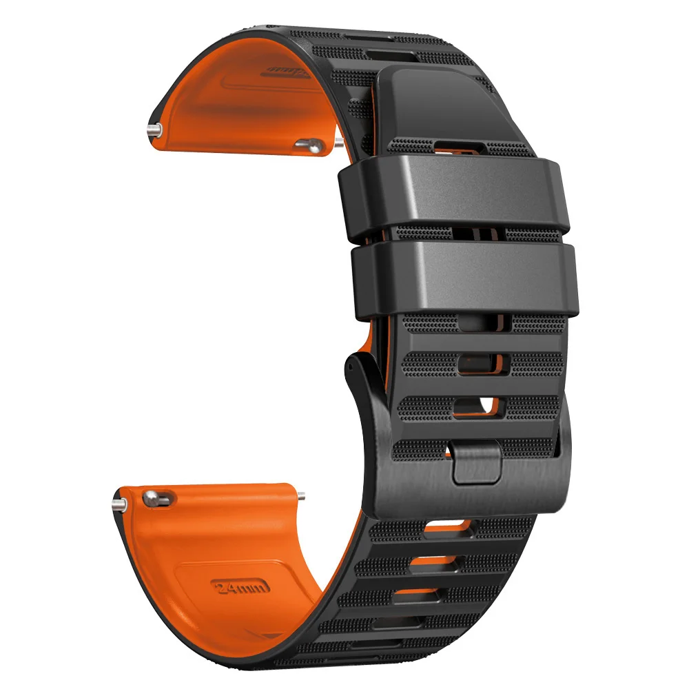 Premium Sports Silicone Watch Strap for Smartwatches - Enhanced Comfort and Style