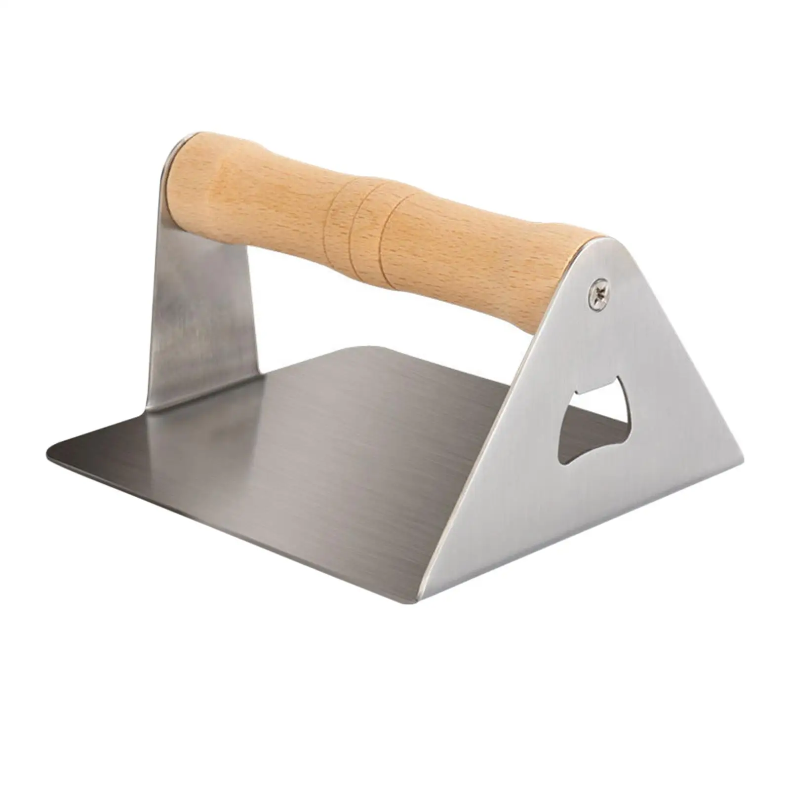 Stainless Steel Burger Press Heavy Duty for BBQ Outdoor Camping